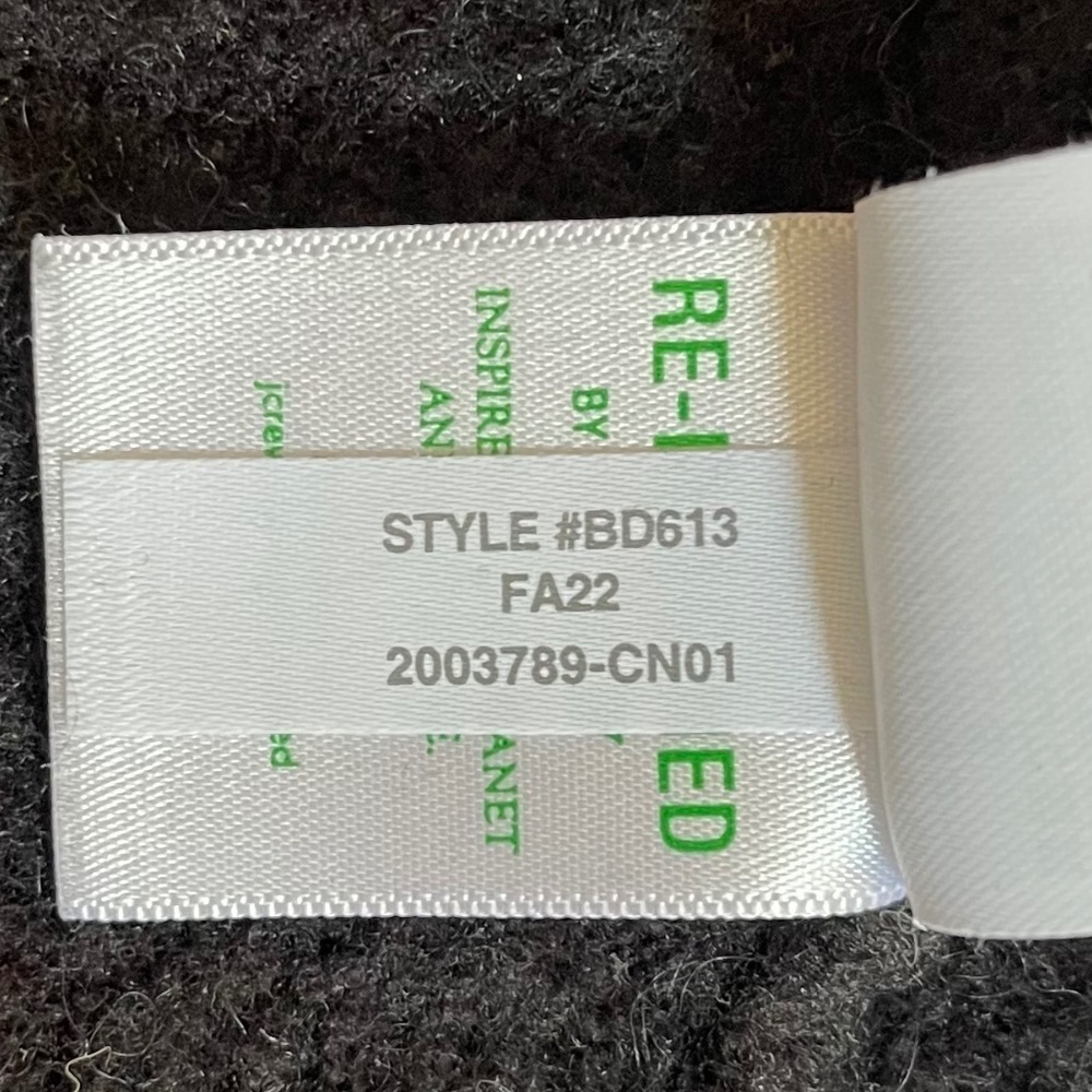 J. Crew Rollneck Sweater Merino Wool Alpaca Casual Cozy Chic Preppy Black Med - Picture 12 of 14